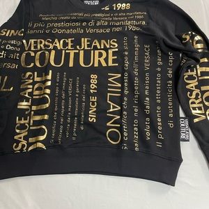 Versace Jeans Couture Authentic sweat shirt Black XXL